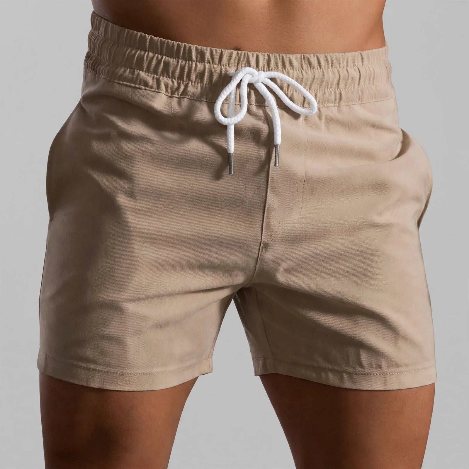Men’s Jogger Shorts Collection – Bronze Twill & Quick Dry