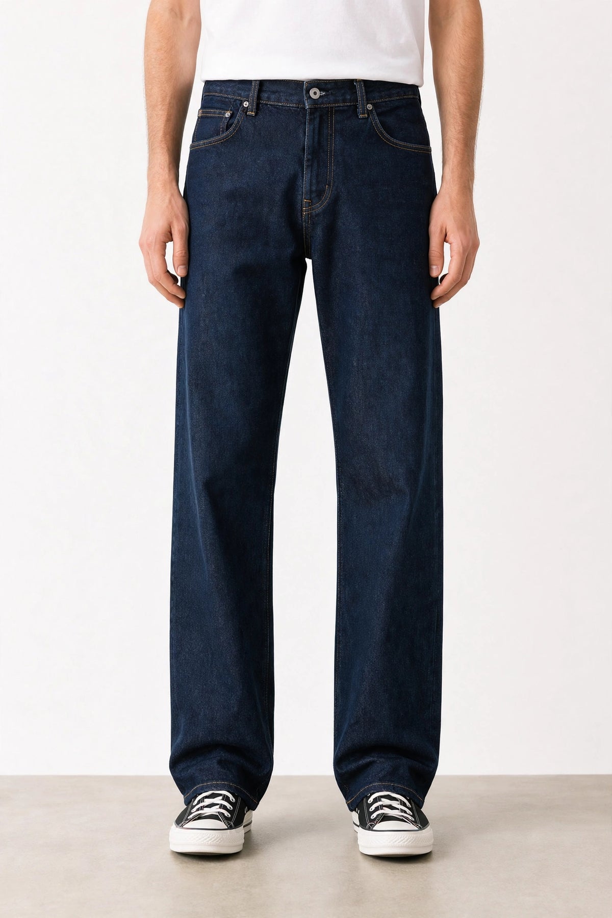 Men’s Denim Jeans – Wide Straight Fit