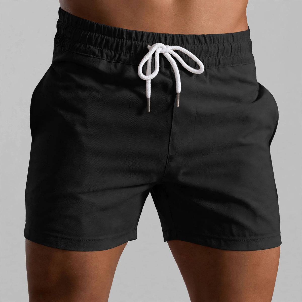 Men’s Olive Green Shorts – Quick Dry Skinny Fit