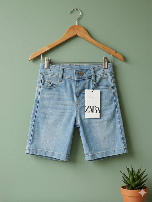 Denim Nicker – Kids’ Stretchable Denim Shorts